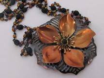 hand painted necklaces